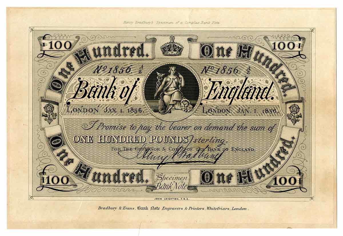 british bank note