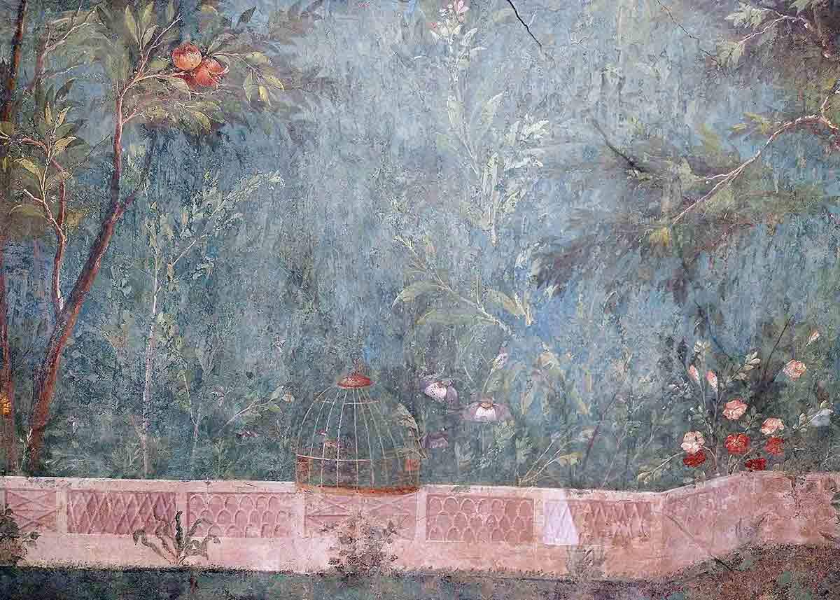 cage viridarium villa livia