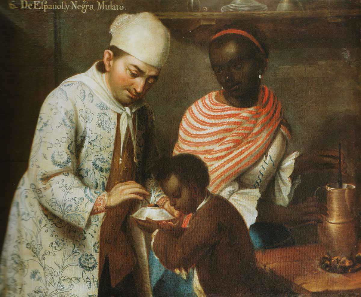 casta painting interracial alcibar