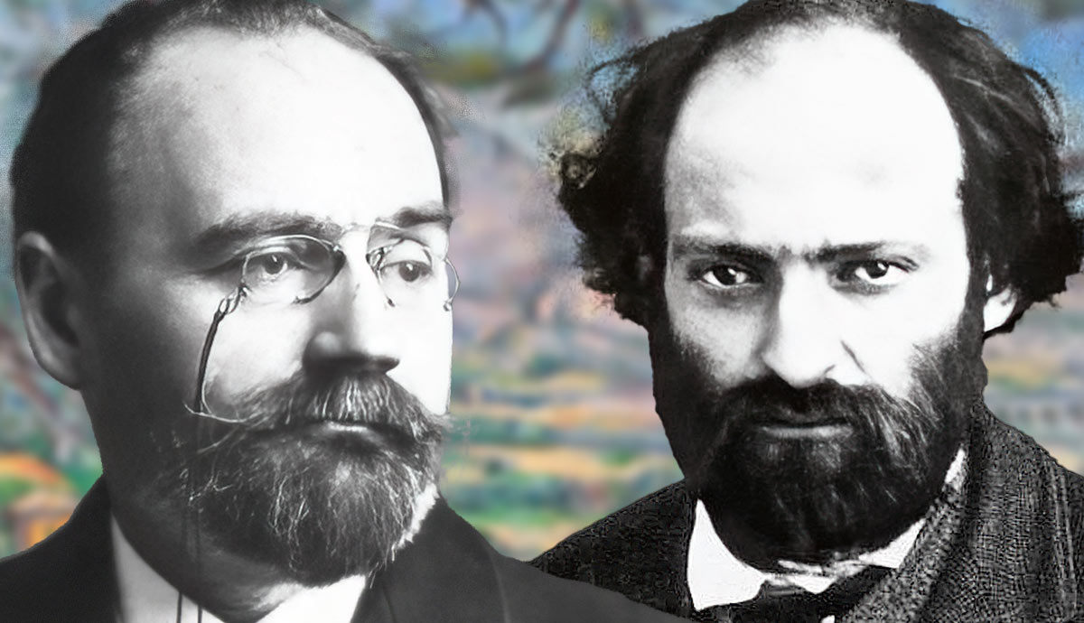 cezanne and zola relationship
