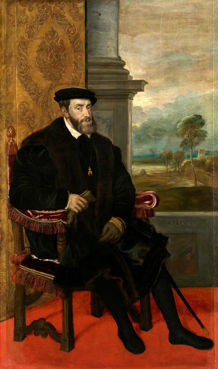 charles v seated