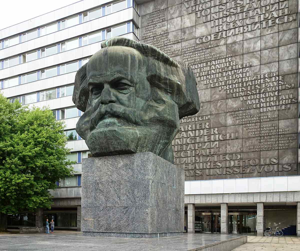 chemnitz karl marx monument philosophy