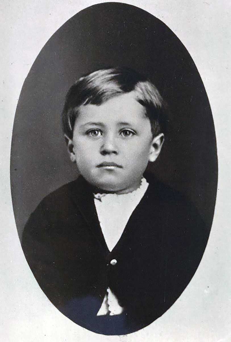 childhood portrait orville wright