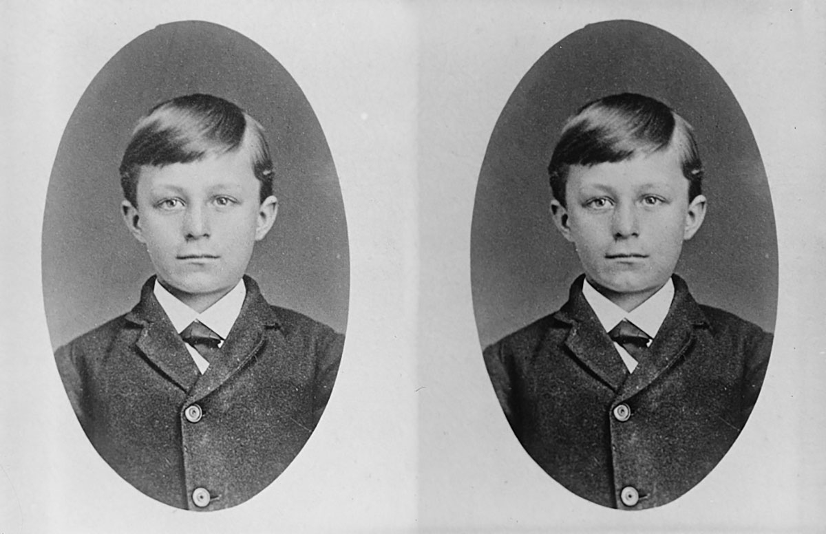 childhood portrait wilbur wright