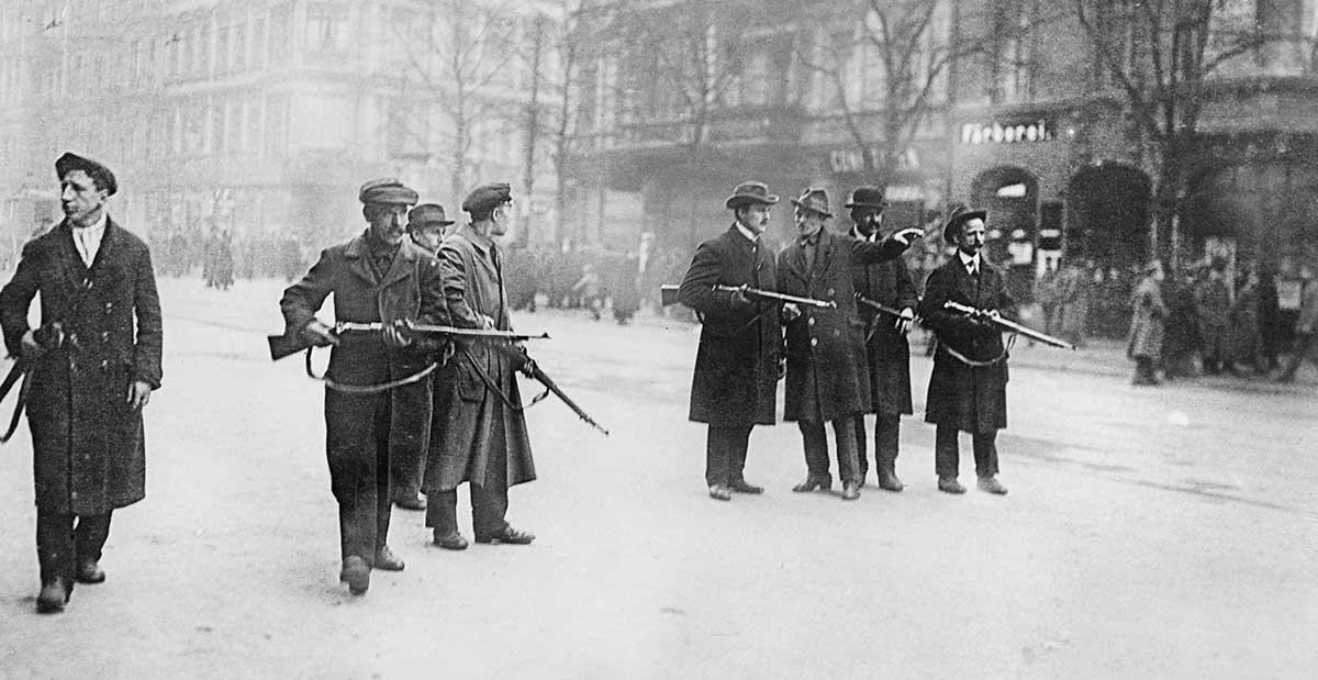 civil unrest germany post wwi