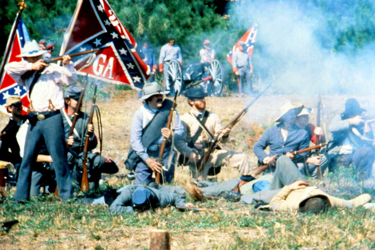 confederate reenactors civil war