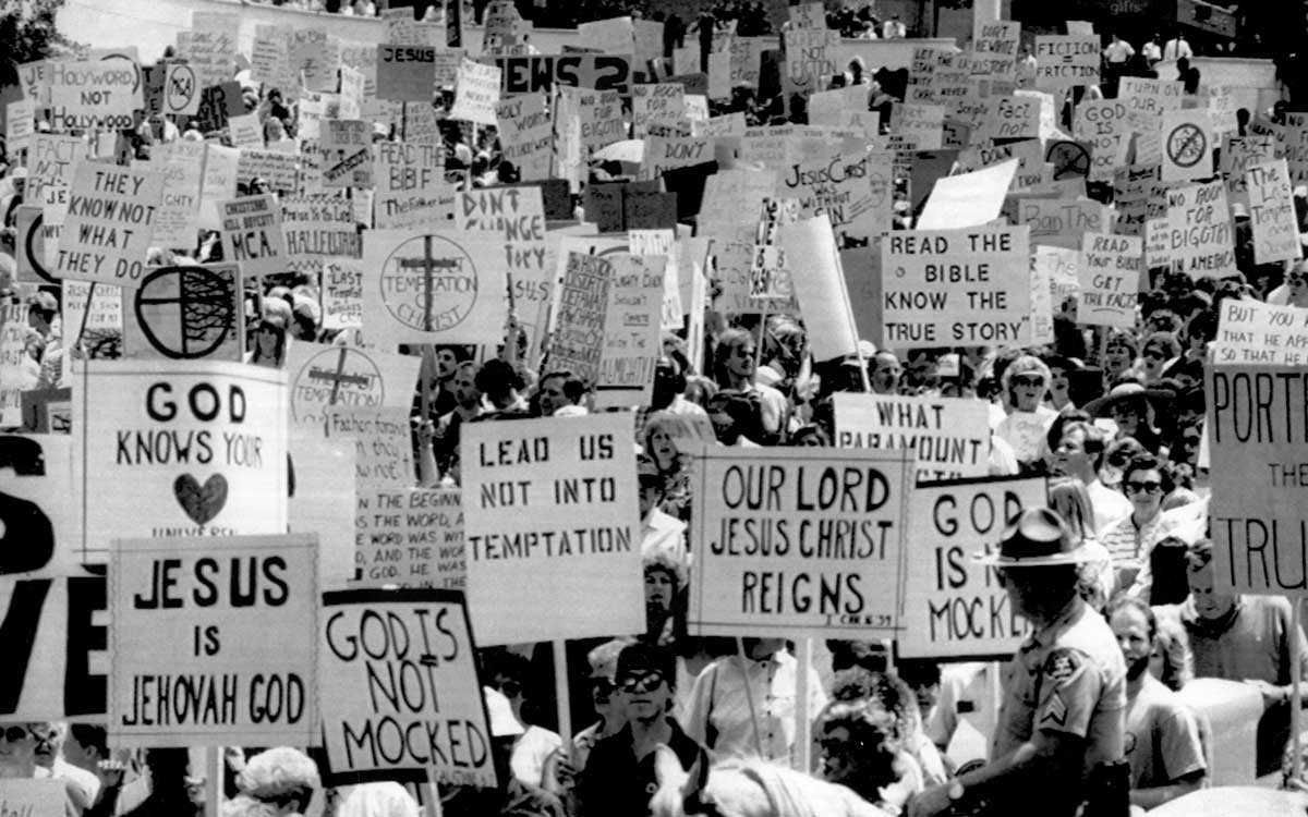controversial films last temptation christ protestors