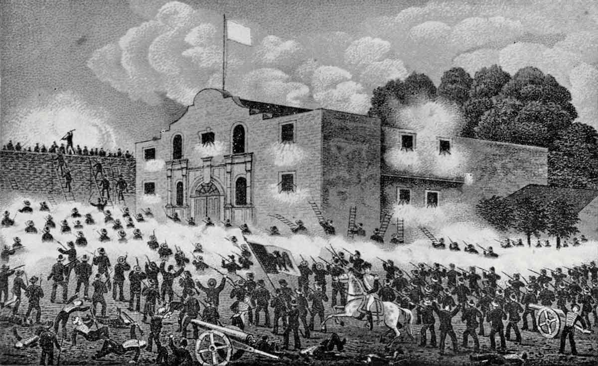 davy crockett battle alamo