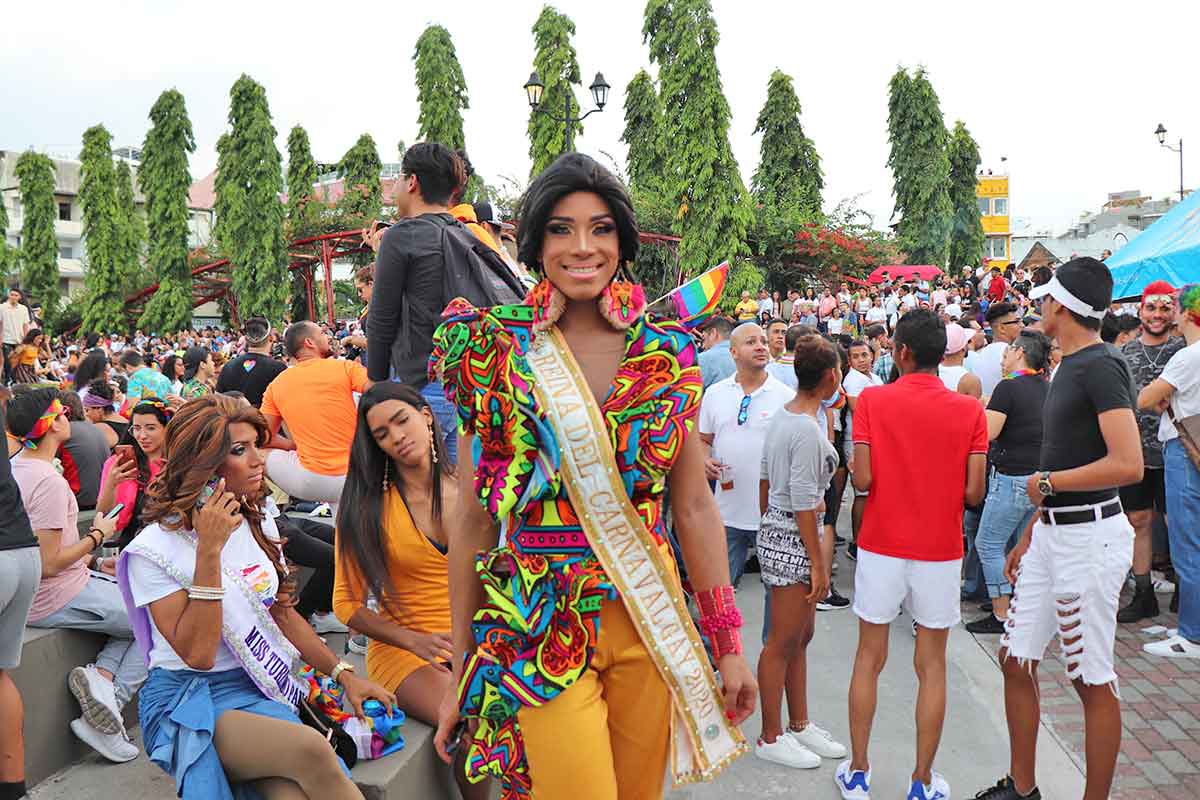 drag pride parade panama voguing colorful lgbtqi