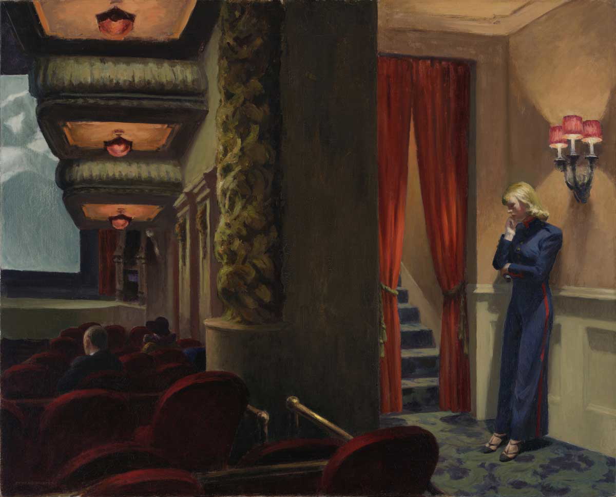 edward hopper new york movie painting