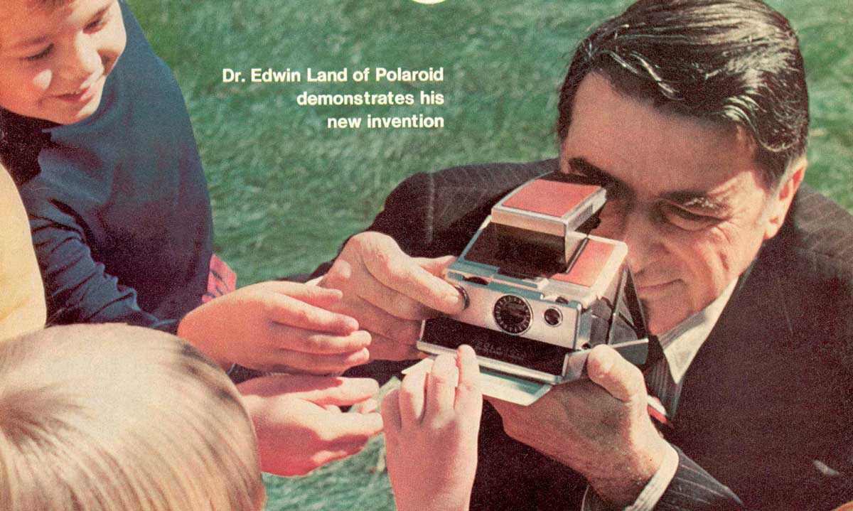 edwin h land polaroid invention