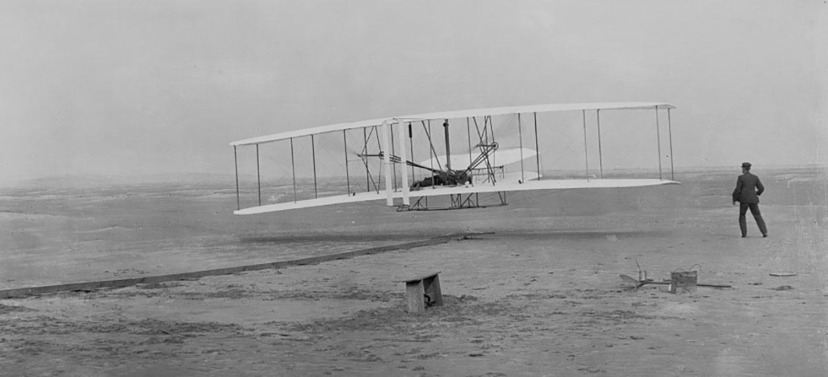 first flight wright