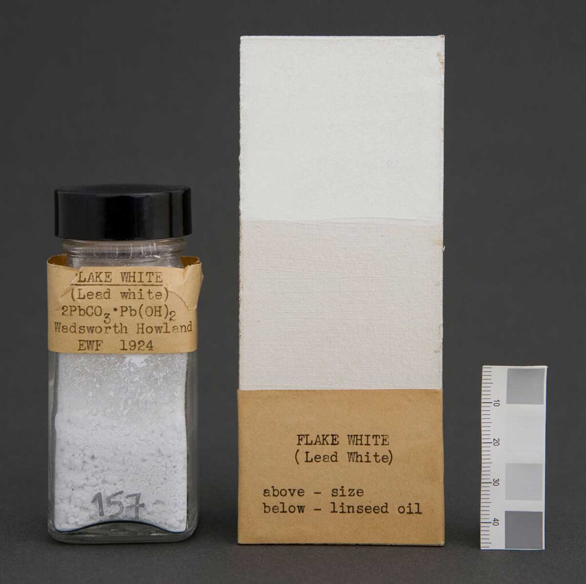 flake white lead white 1924