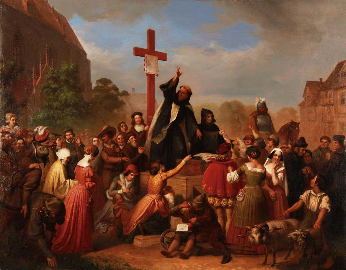 friar selling indulgences