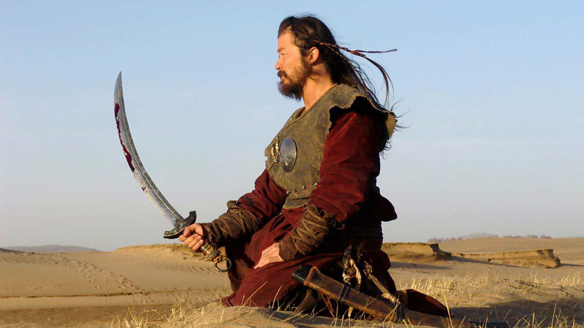 genghis khan sword