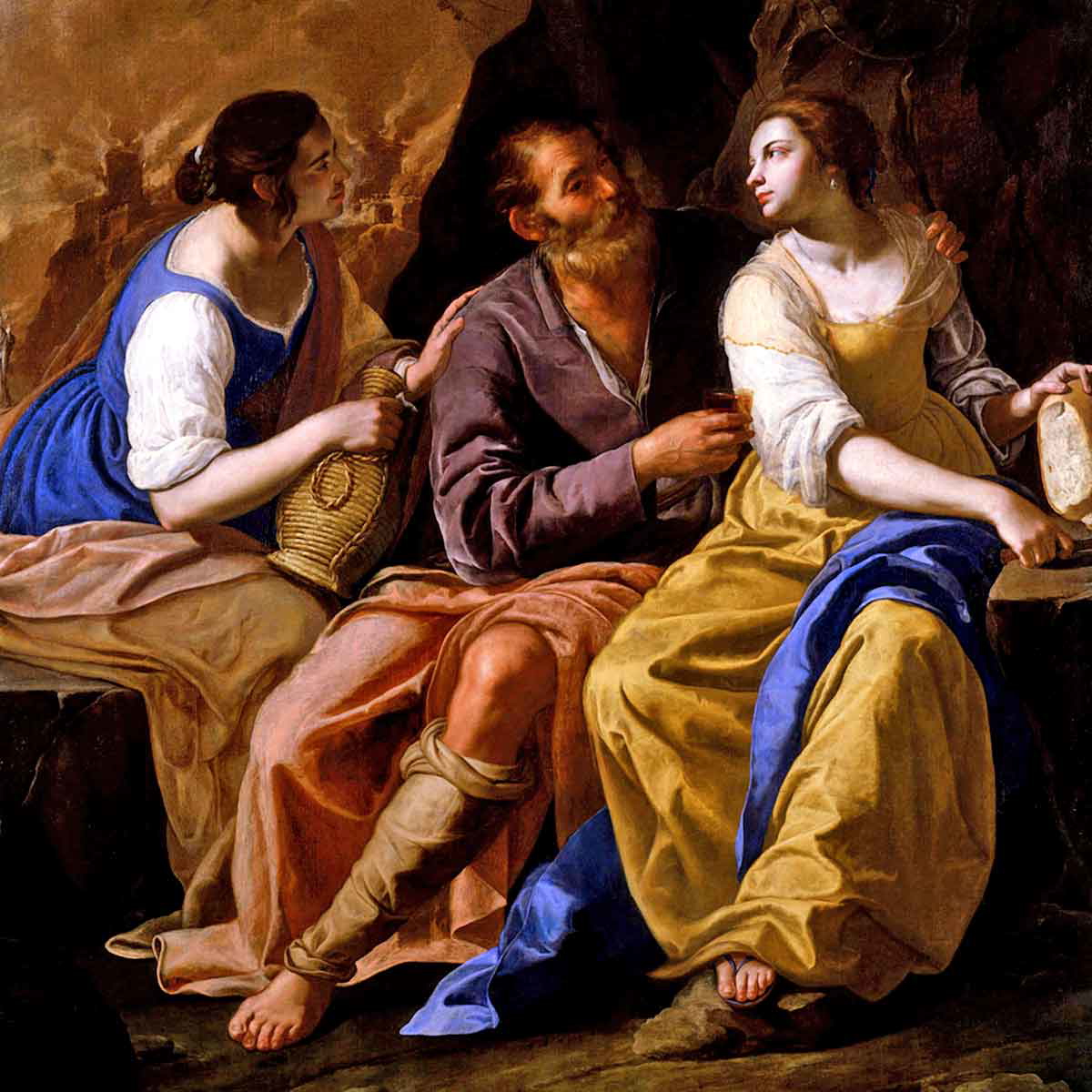 gentileschi lots daughters