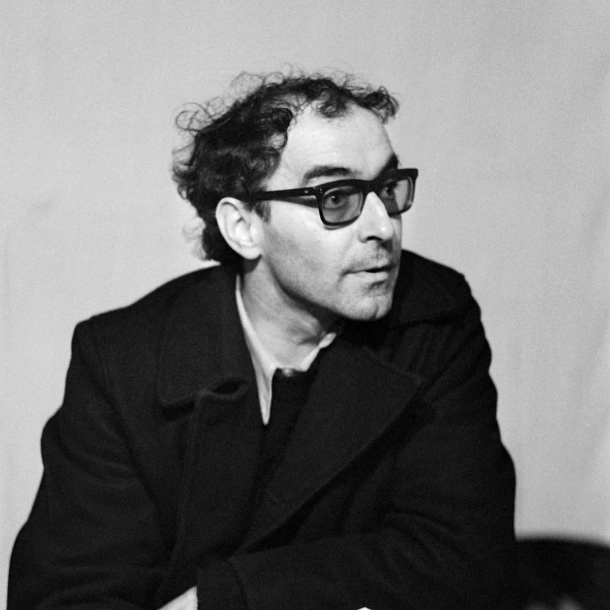 godard new wave portrait