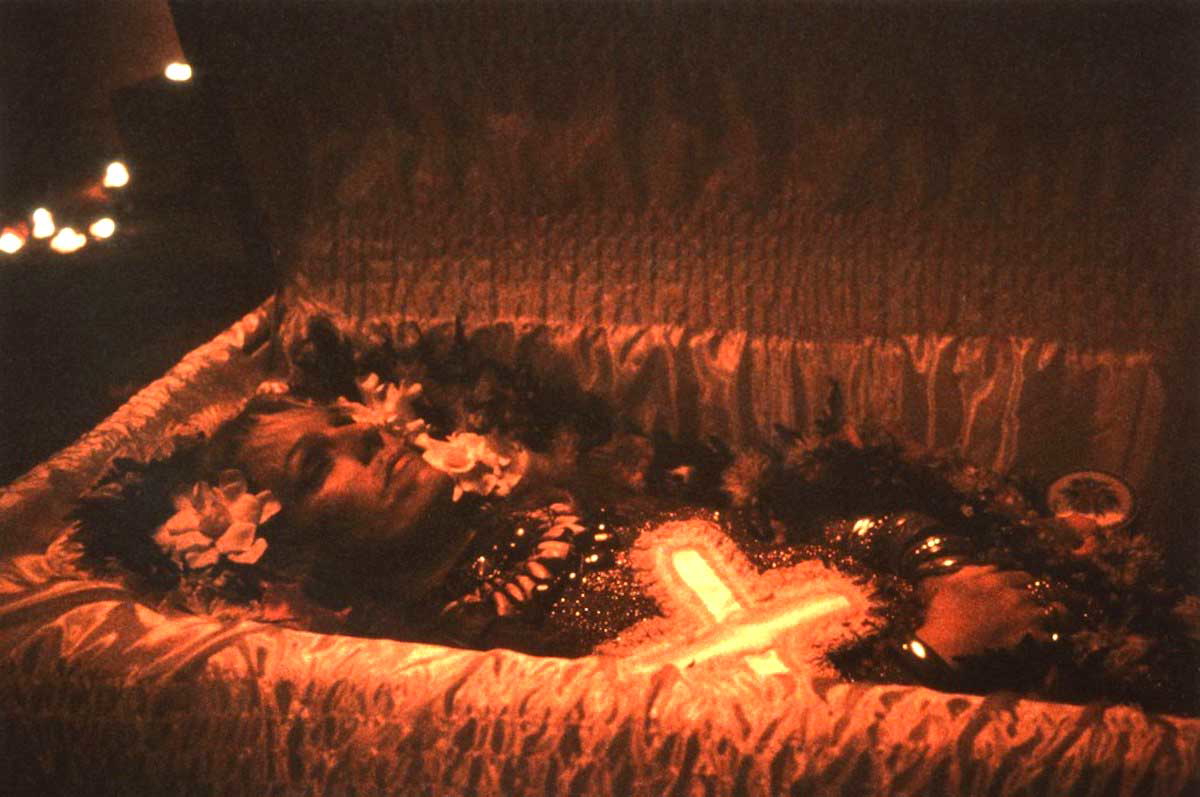 goldin casket photo