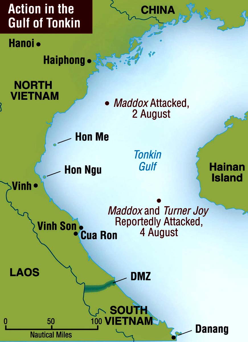gulf tonkin incident 1964