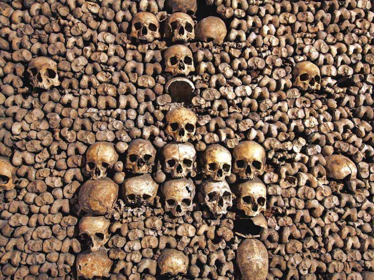 haunted sites catacomb walls