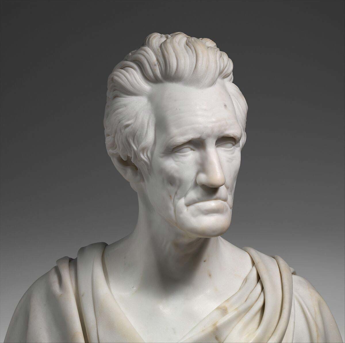 hiram powers andrew jackson
