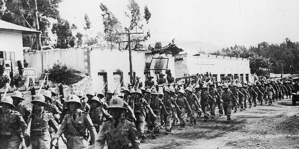 italian troops enter addis ababa