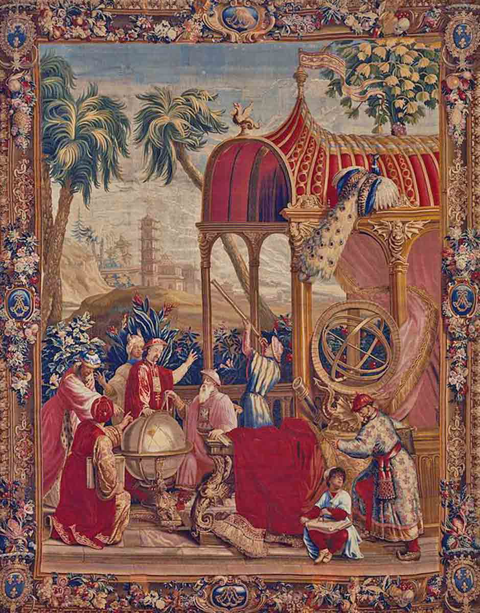 jesuits chinese emperor tapestry