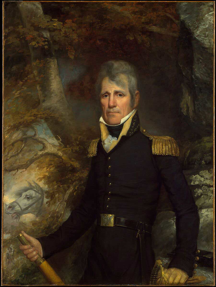john wesley jarvis general andrew jackson