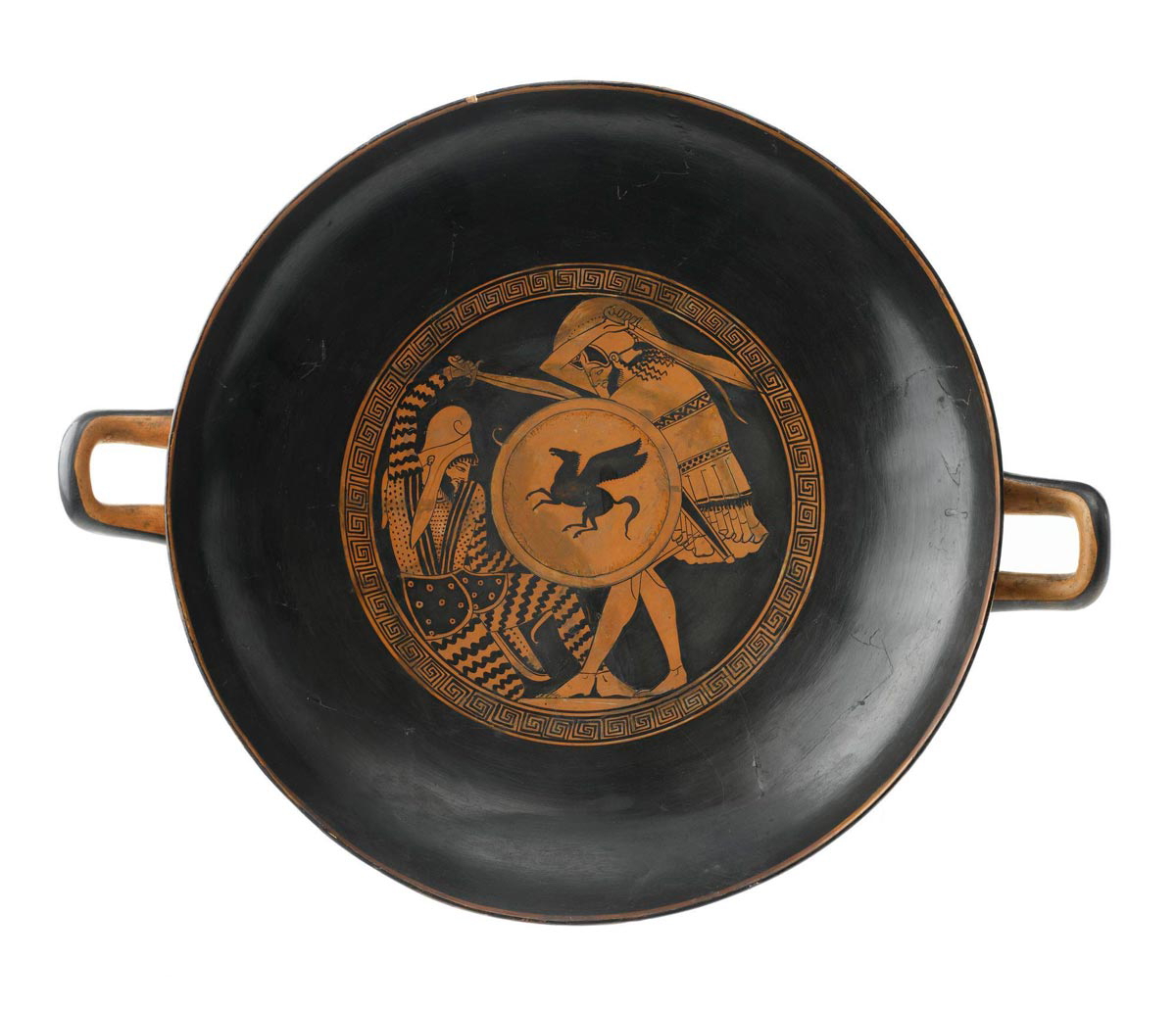 kylix greek hoplite