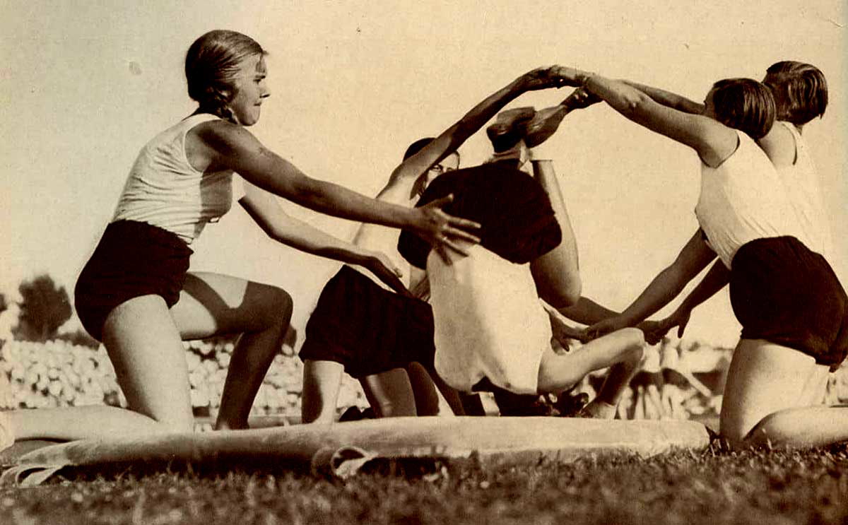 league of german girls gymnastics