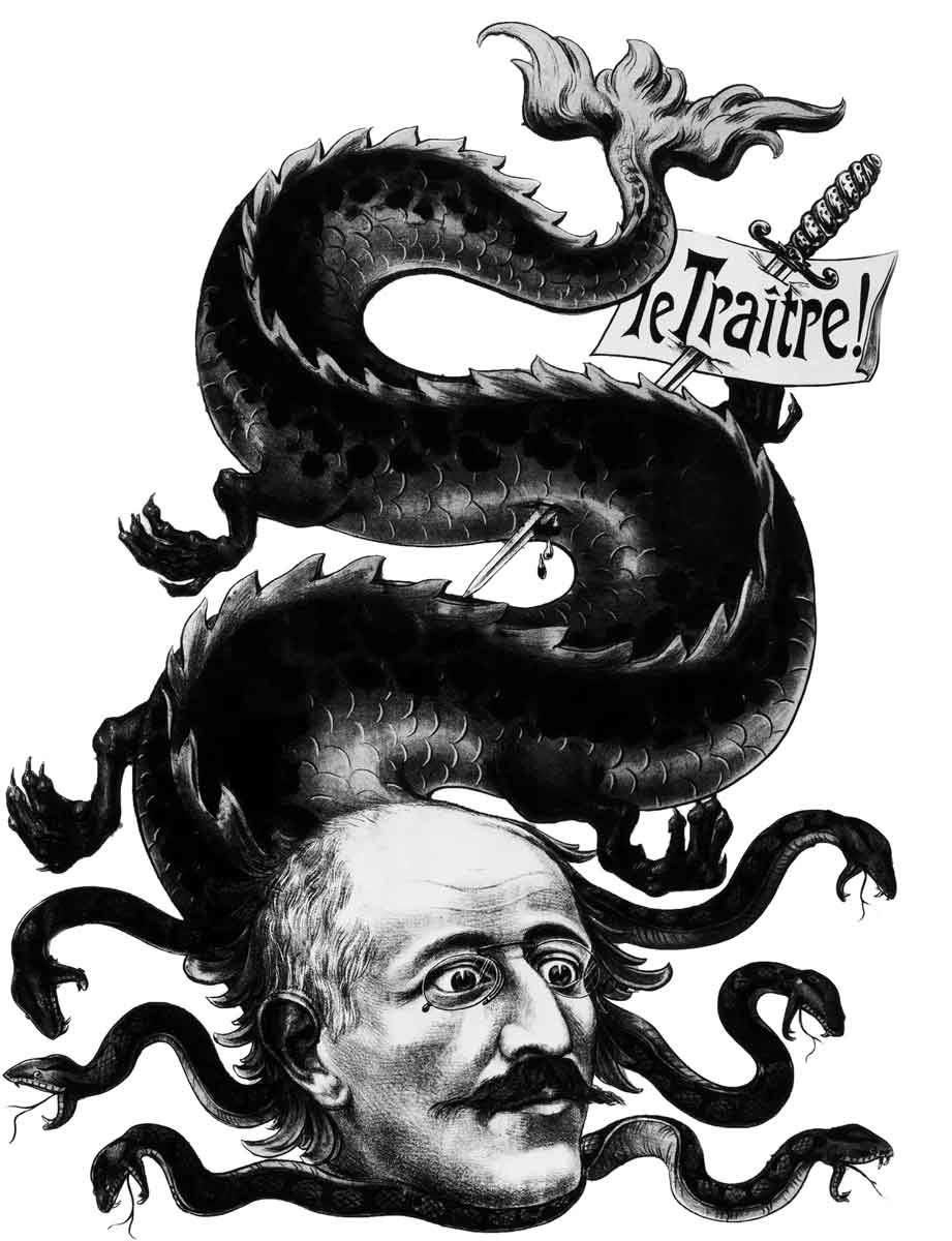lenepveu the traitor dreyfus affair poster
