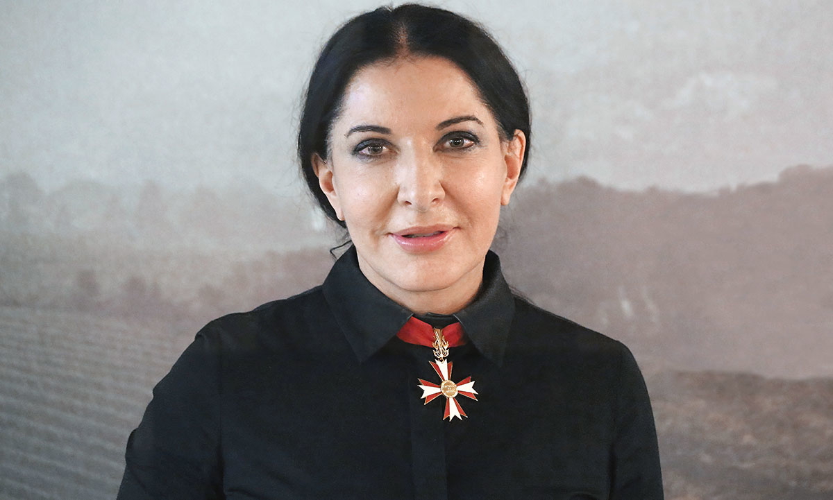 marina abramovic portrait 2012 performance artist