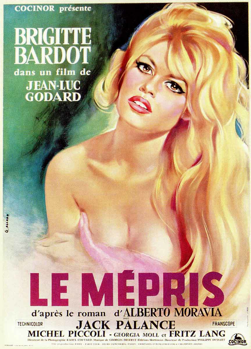 mepris poster godard