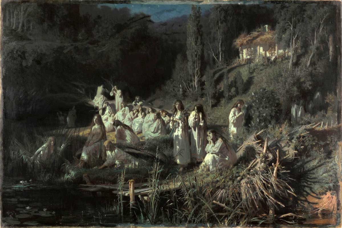 mermaids kramskoi painting