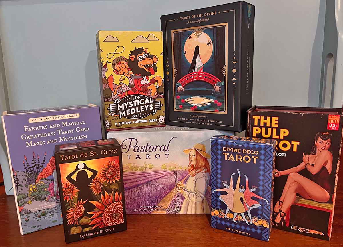 modern tarot card decks