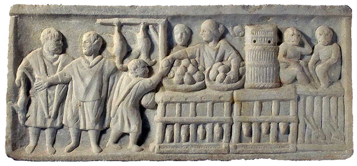 monkeys shopkeeper ostia