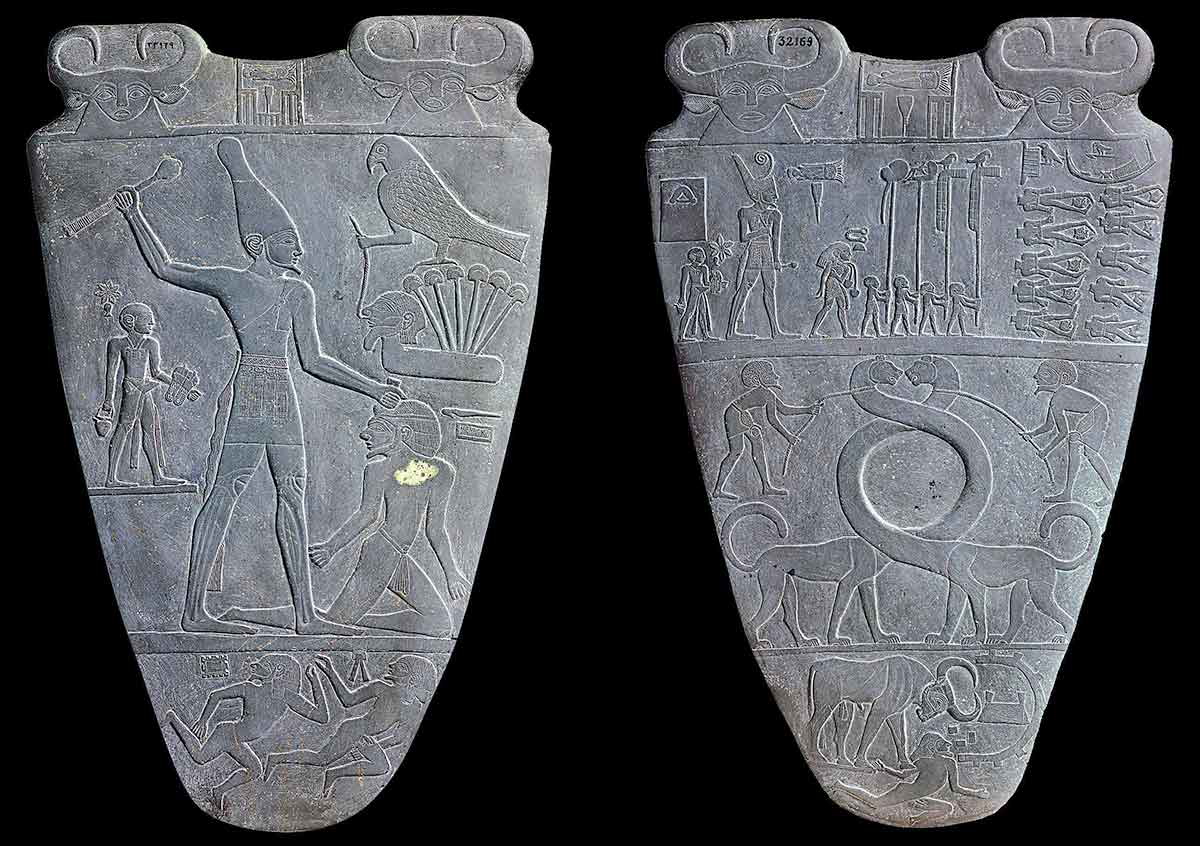 narmer palette recto verso