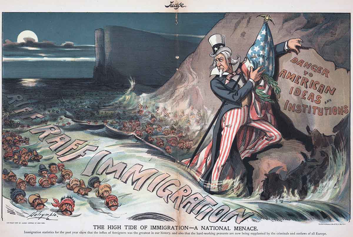 nativism political cartoon