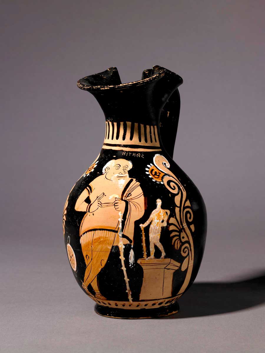 oinochoe xanthias aristophanes frogs