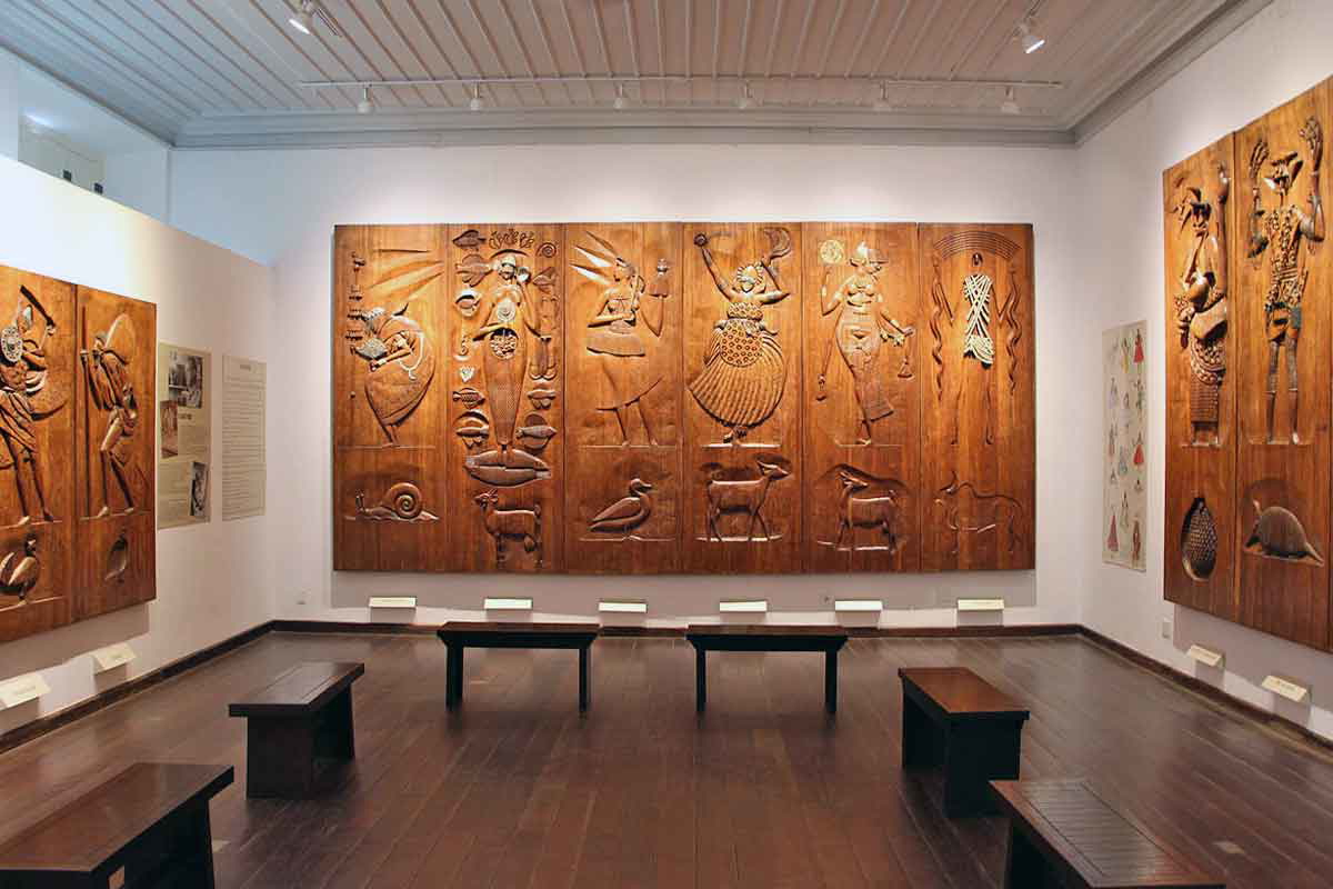 orixa afrobrazilian gods yoruba mural museum brazil