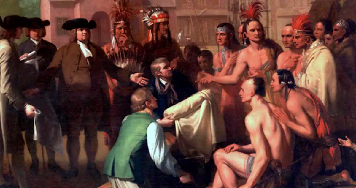 painting smallpox blankets