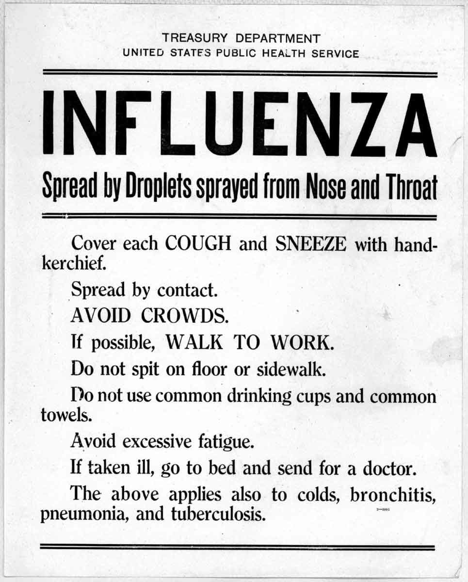pandemic influenza flyer