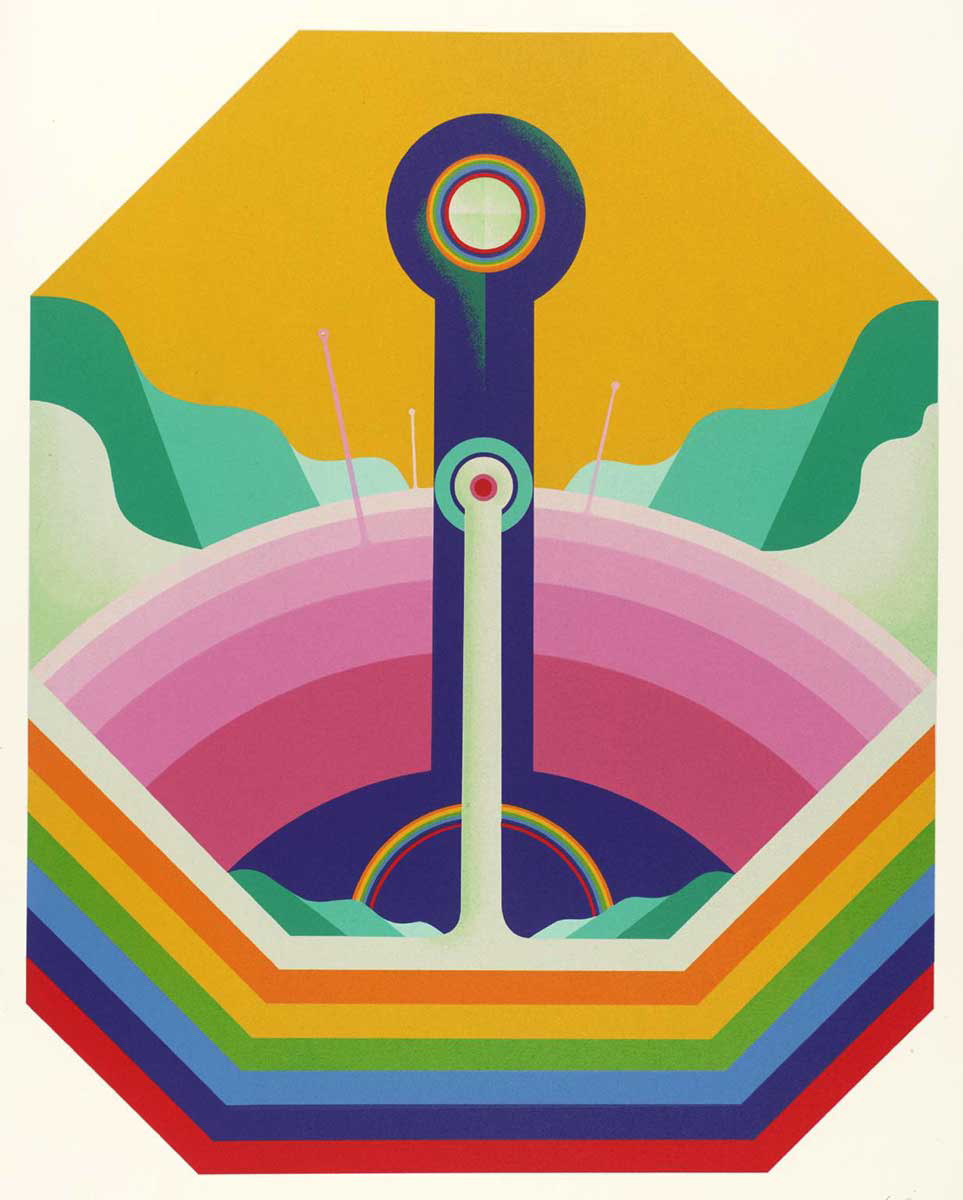 paradise painting colorful jens lausen afterlife spiritworld.