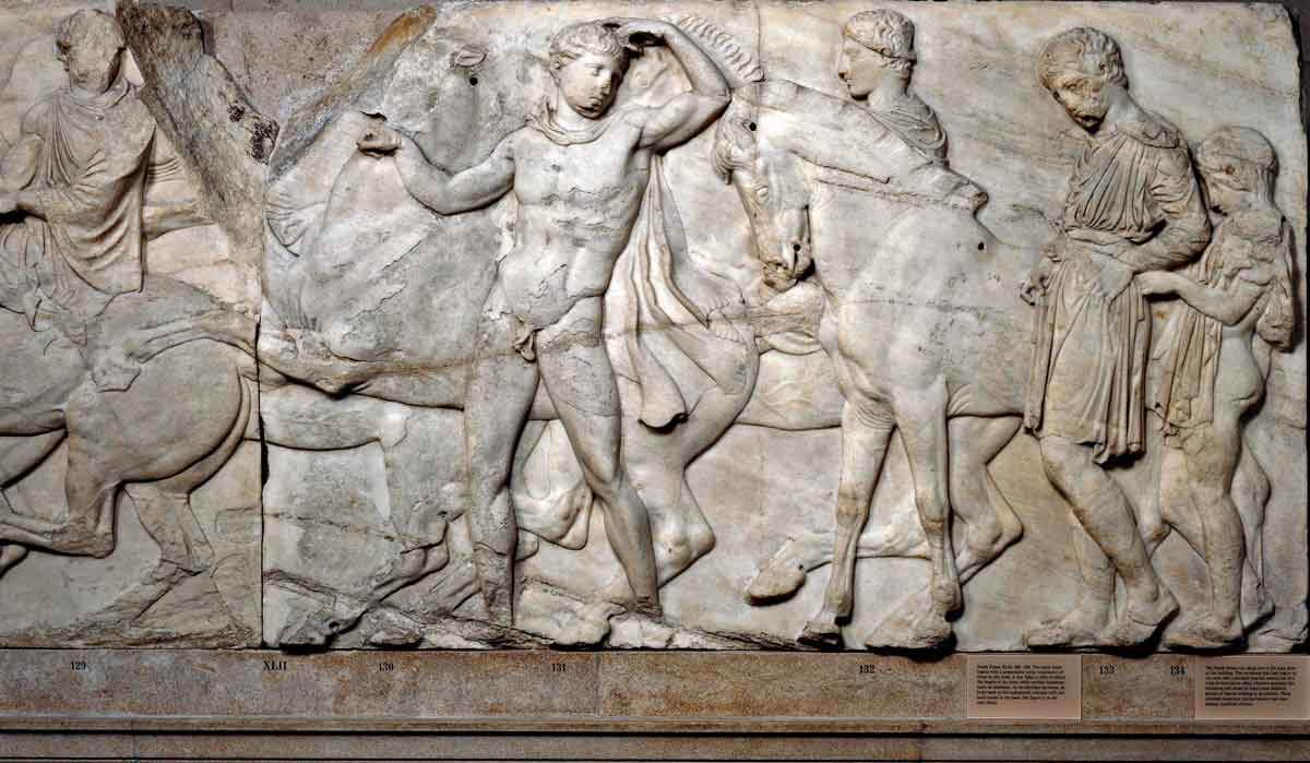 parthenon frieze piece