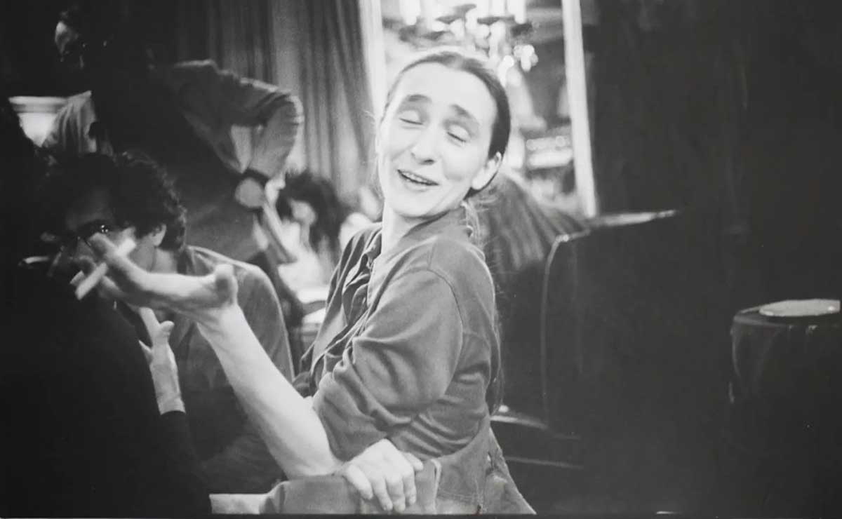 pina bausch cigarette smoking dancer portrait