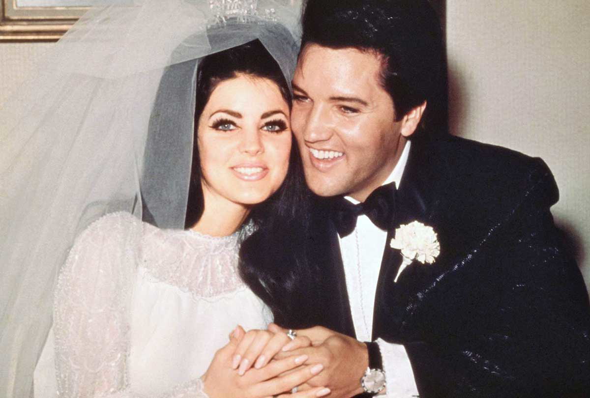 presley elvis wedding