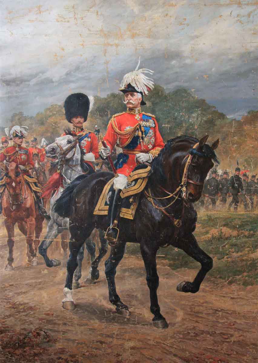 prince arthur mounted