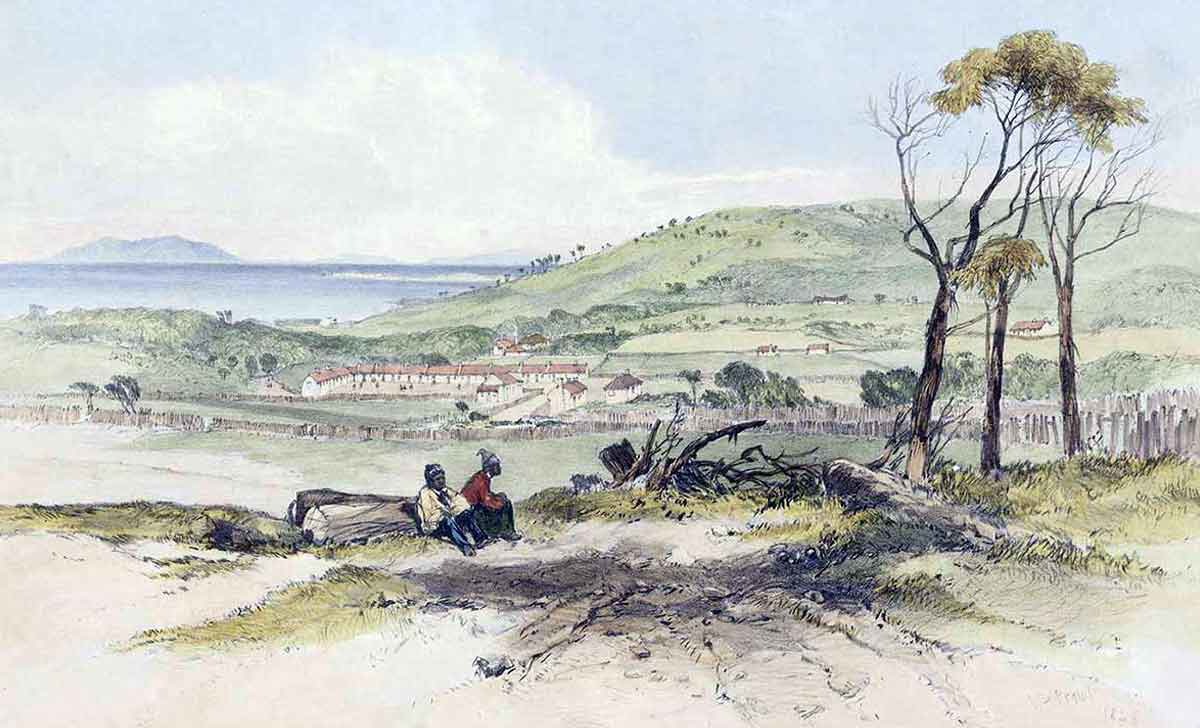 residence of aborigines flinders island