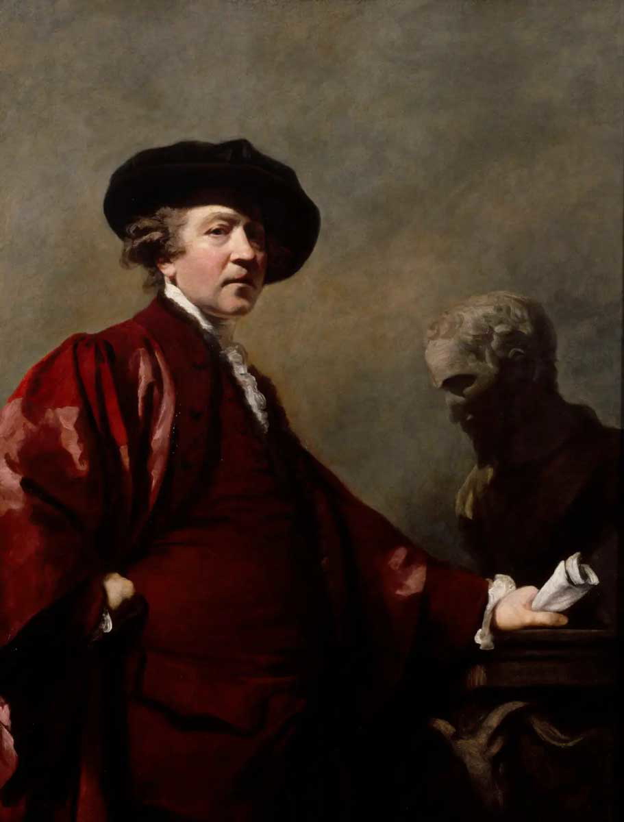 reynolds self portrait painting