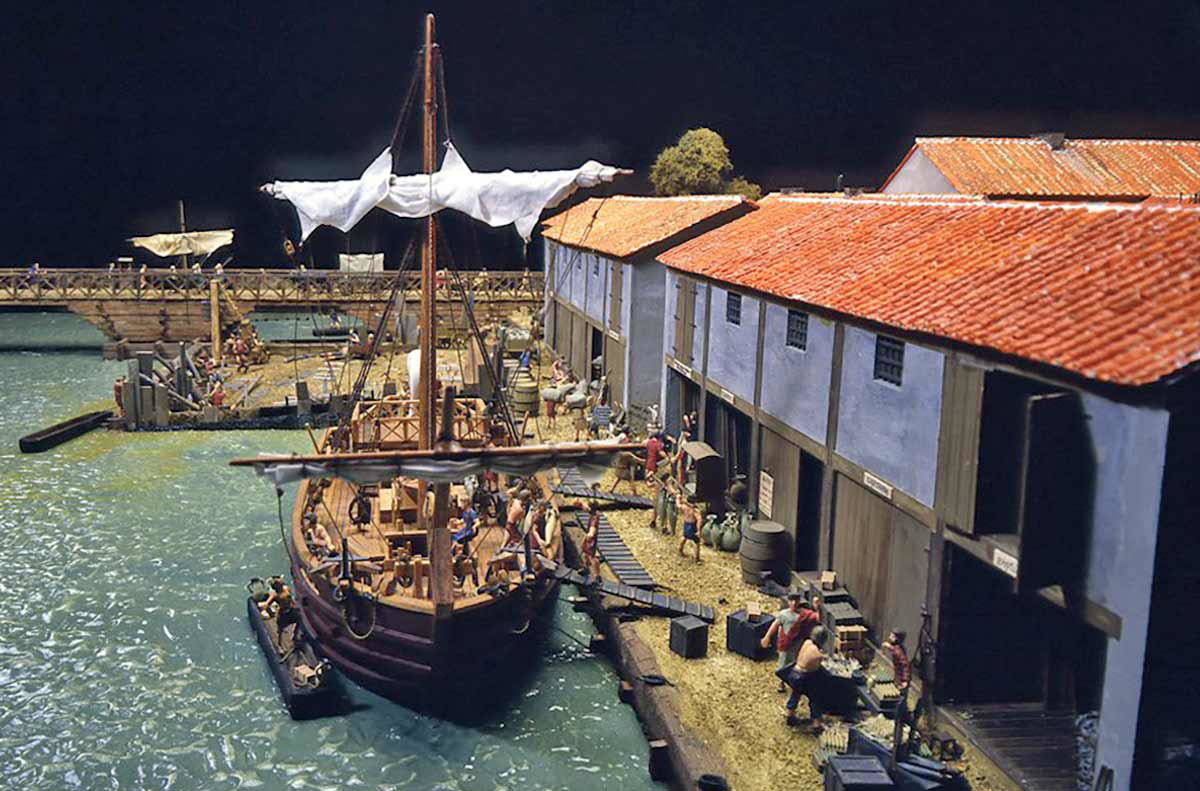 roman port river thames